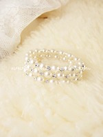 Crystal Pearl Bracelet